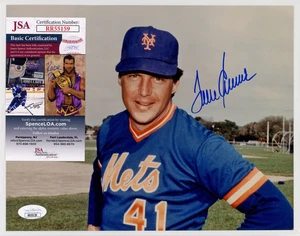 Signed Tom Seaver Color Photo w/ JSA COA 8 x 10 Authentic Auto NY Mets 55159 - Picture 1 of 1