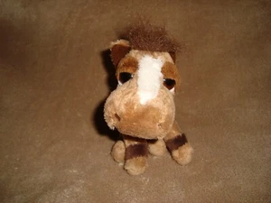 Russ Lil Peepers Horse JUMBALAYA 5" Long x 4.5" tall Plush & Beans - Bild 1 von 6