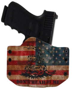 Taurus Handguns - OWB Holster - Optic Ready - Don't Tread On Me Snake Flag - Picture 1 of 5