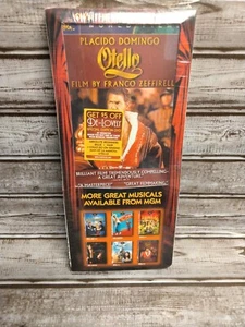 Otello Franco Zeffirelli/ Placido Domingo Italian -Subtitled DVD Brand New  - Bild 1 von 7