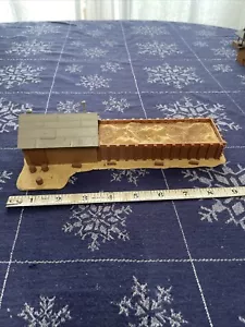 HO Scale Model Railroad Slot Car Train Scenery Sand & Gravel Storage Building - Picture 1 of 7
