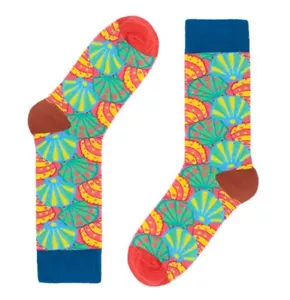Mijaomn Women’s Fashion Socks Colorful Shell Print One Size - Picture 1 of 2