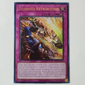 Branded Retribution - BLTR-EN113 - Ultra Rare - NM - 1st ed  Yugioh - Picture 1 of 2