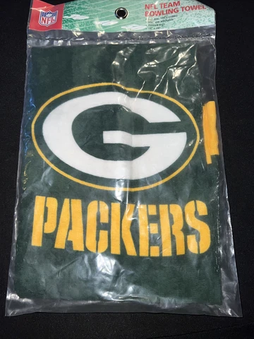 Green Bay Packers Nfl Bowling Towel 16“ X 26” Cover