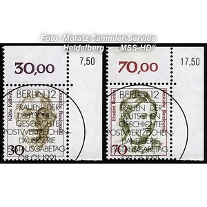 KBWZ Bund 1488-89, Sonderstempel BERLIN, Frauen 30+70 (08.01.1991) - Picture 1 of 1