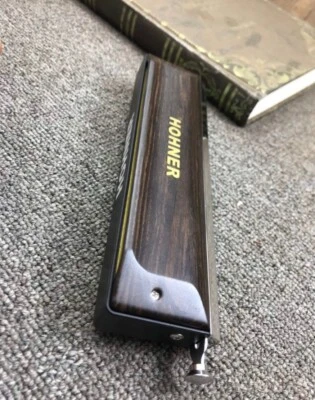 Handmade Sandalwood Cover Plate for Hohner Super 64 Performance DIY Harmonica - Image 1 of 4