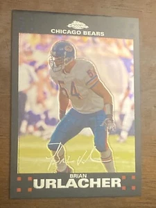 2007 Topps cromo #RC40 Brian Urlacher Chicago Bears Nuevo México Salón de la fama - Imagen 1 de 2