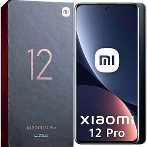 BNIB Xiaomi 12 Pro 5G Gray 256GB ROM + 8GB RAM Dual-SIM Unlocked OEM Phone - Afbeelding 1 van 1