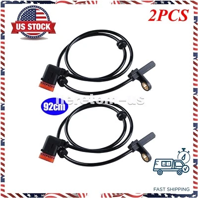 2X ABS Wheel Speed Sensor for Mercedes-Benz C216 W221 CL500 S400 S450 Rear L / R Foto 1 de 4