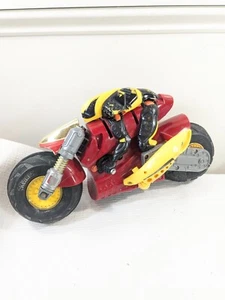 Vintage Kenner Ricochet stunt cycle motorcyle RC CAR XRC red yellow FOR PARTS - Picture 1 of 18