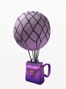Roblox Toy Code Celebrity Series 6 Bubbly Backpack Balloon Purple Sent Messages - Picture 1 of 1