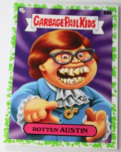 Tarjeta verde 35 aniversario Garbage Pail Kids 2020 #88b Rotten Austin - Imagen 1 de 4