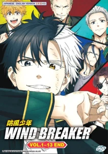 DVD ENGLISH DUBBED Anime Wind Breaker (Vol.1-13End) All Region - Picture 1 of 2