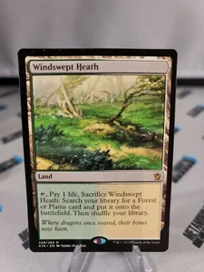 Windswept Heath Khans of Tarkir Rare MTG Magic NM - Picture 1 of 4