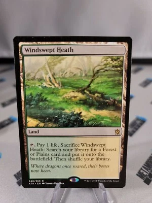 Windswept Heath Khans of Tarkir Rare MTG Magic NM - Image 1 of 4