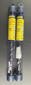 Irwin 6" Hammer Drill Bits - Set of 2 - Picture 1 of 2