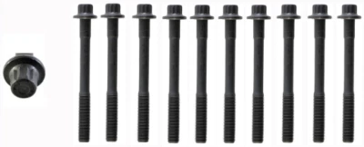 Pernos de culata para Toyota 2.4 2.7 2RZFE 2TZFE 2TZFZE 2TRFE 3RZFE Foto 1 de 2