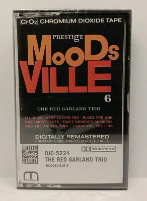 RED GARLAND MOODSVILLE VOLUME 6 ORIGINAL JAZZ CLASSICS SEALED CASSETTE FREE SHIP - Image 1 of 4