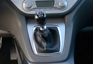 Cuero Genuino Bota de Cambio Bota Gaiter Cubierta Manga Apta para Ford Kuga 2008 -> - Imagen 1 de 4