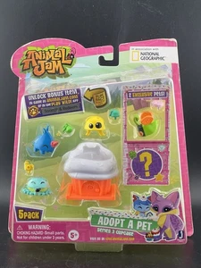 Animal Jam Exclusive Cupcake Adopt A Pet National Geographic 5 Pets NIP - Picture 1 of 4
