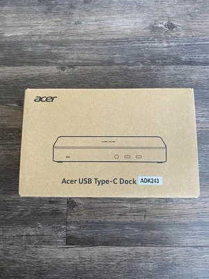 Dock Acer USB Type-C M501 ADK243 novo em folha nunca usado - Imagem 1 de 4