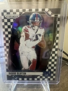 2024 Panini Prizm Darius Slayton Black and White Checker #214 - Picture 1 of 2