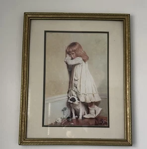 charles burton barber in disgrace Framed signed and dated Vintage - Picture 1 of 5