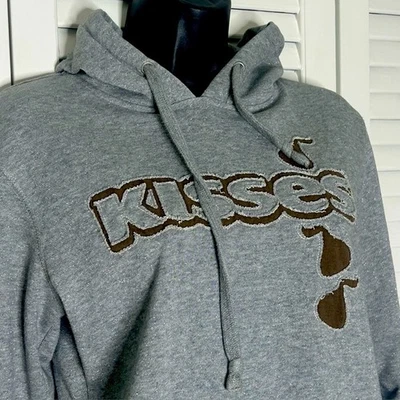 Sudadera con Capucha Camp David “Kisses” Pequeña – Retro Y2K Gráfico Chocolate Logo Sudadera Foto 1 de 4