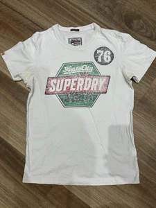 Superdry 'Kyoto City Superdry V8, 76' T-Shirt (Medium). - Picture 1 of 6
