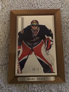 2003-04 Upper Deck Bee Hive MARC DENIS Argent Parallèle #/67 Capitals - Photo 1/3