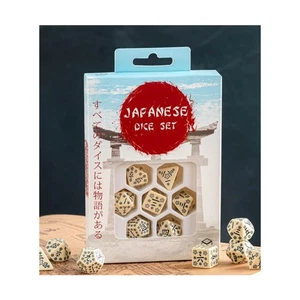 Juego de dados japoneses Q-Workshop polietileno japonés - piedra de las últimas palabras (7) nuevo - Imagen 1 de 1