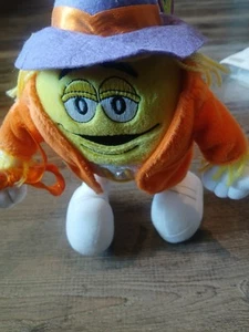 M&M gelbe Vogelscheuche 9 Zoll Plüsch Halloween mit Etikett. - Bild 1 von 12