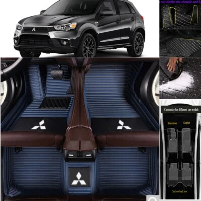 Alfombrillas impermeables de lujo personalizadas para Mitsubishi ASX/RVR Foto 1 de 4