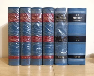 LA MUSICA Enciclopedia Storica e Dizionario - UTET, anni '60. 6 Volumi Completi. - Foto 1 di 16