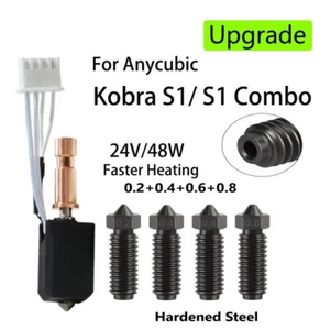 Upgrade Ceramic Heating Hotend Kit for Anycubic Kobra S1/S1 Combo 3D Printer - Picture 1 of 27