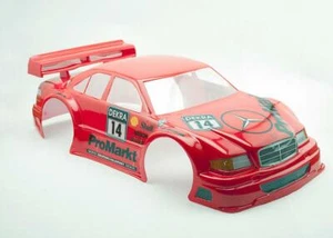 0161 CARROZZERIA BODY MERCEDES C DTM 1/8 SCALE GT RC CAR - Picture 1 of 3