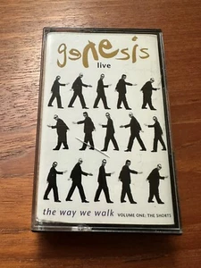 Genesis -  The Way We Walk LIVE - Cassette Tape Single - Picture 1 of 12