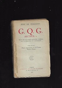 Ghq Mains 1 Tome II Pétain Organiser de La Victory Foch And Pétain E37 - Bild 1 von 6