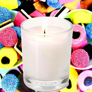 Licorice Allsorts Scented Votive Candles Fragrance Luxury Hand Poured - Picture 1 of 24
