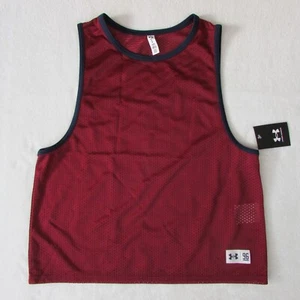 Under Armour Canotta Donna Maglia Rosso Profondo Riproduzione Retrò 1372383 626 - Foto 1 di 7