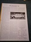 Sa80 Ephemera 1968 article Peugeot 204 car review