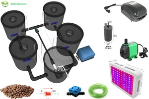 Kreislauf Tiefenwasserkultur RDWC Hydrokultursystem, 5 Gallonen - Bild 1 von 14