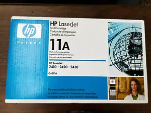 HP Colour LaserJet 11A (Q6511A) Print Cartridge for 2410, 2420, 2430- BRAND NEW - Picture 1 of 5