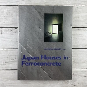 Japanese Houses in Ferroconcrete Makoto Uyeda Architecture Design 1989 Paperback - Picture 1 of 16