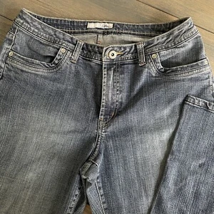 Chico's Platinum Solitaire Medium Wash Denim Stretch Jeans Regular 32 x 31 (B9) - Picture 1 of 8