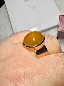 Rose Gold - 9ct - Brown Chalcedony - Hand Made - DNS Jewellers - Picture 1 of 24