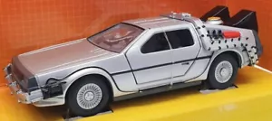 Corgi 1/36 Scale Model Car CC05503 - DeLorean & Doc Brown Back to the Future - Picture 1 of 5