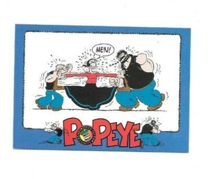 1994 POPEYE THE CLASSIC CONFRONTATION 3 of 4 PROMO CARD FREE SHIPPING - Picture 1 of 2