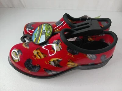 Zuecos de jardín de trabajo en tierra para mujer impermeables patio exterior zapatos talla 8, 9 #74A Foto 1 de 4