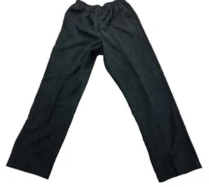 Alfred dunner Womens proportioned MEDium corduroy pant BLACK size 8 New No Tags - Picture 1 of 6